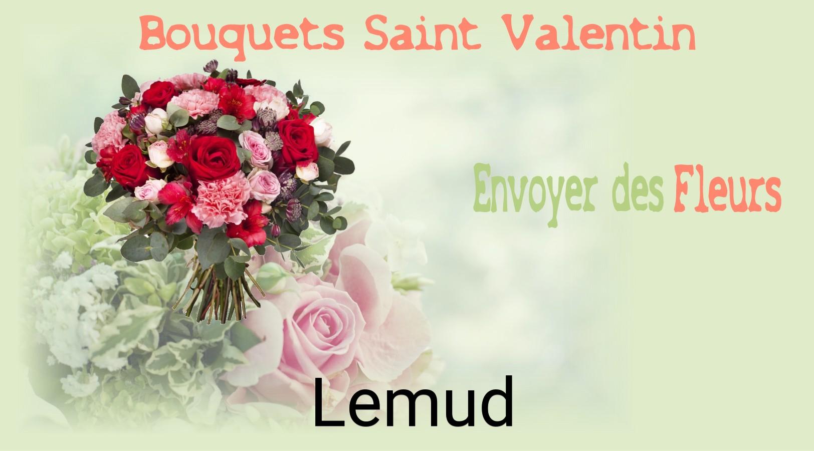 Roses de Saint-Valentin livrées à Lemud